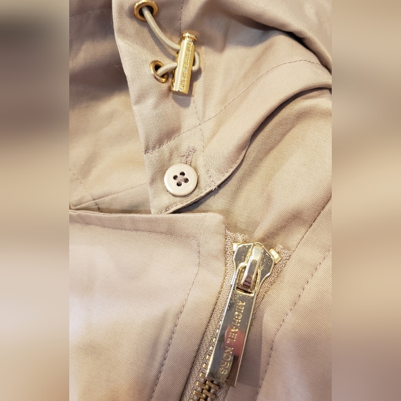 NWT Michael Kors short trench coat size Large ☀️ - Picture 4 of 10